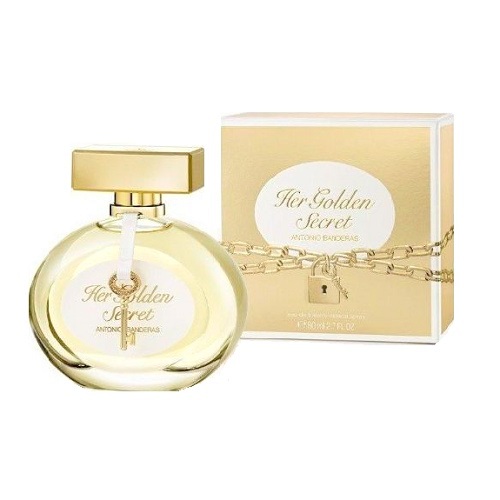 Her Golden Secret Perfume by Antonio Banderas 2.7oz Eau De Toilette spray for Women